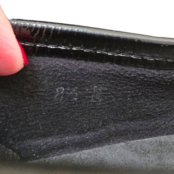 SAS Black Patent Leather Metro Slip On Loafer Sz 8.5 - Picture 8 of 9